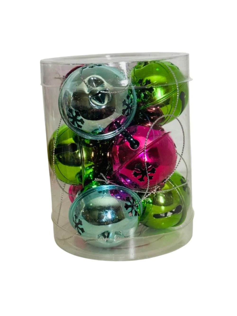 Creatology Christmas Bells Jingle Jingle Hanging Ornaments Set of 9